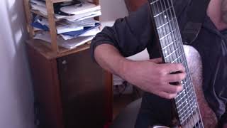 CREL PICKUPS DB62, preamp : Noll TCM2; mode actif, passif, split