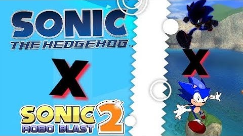 Sonic 06 recreated in srb2