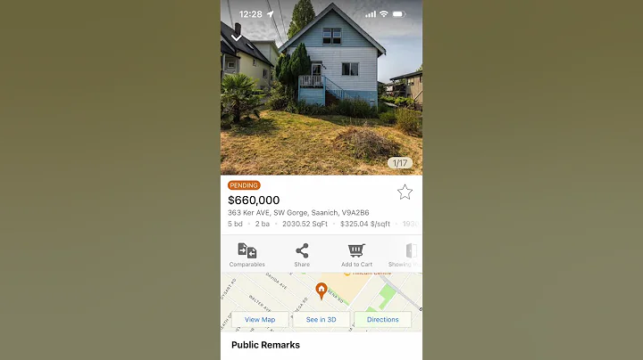 The best real estate deal in Victoria BC this week...