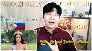 Orang Korea bereaksi terhadap Miss Grand International 2020 l Filipina l Reaksi Oppa Joon l Cantik!