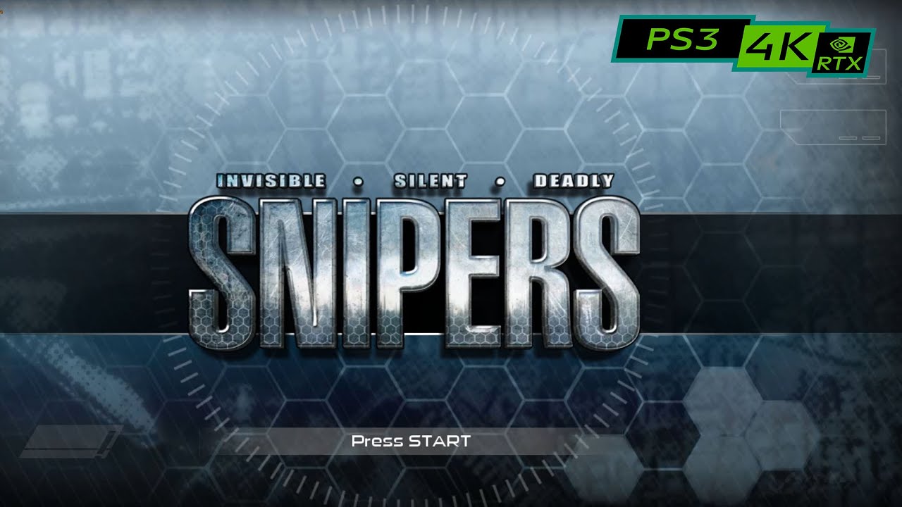 SNIPERS / 4K PS3 emulator RPCS3 / RTX 2080ti - YouTube