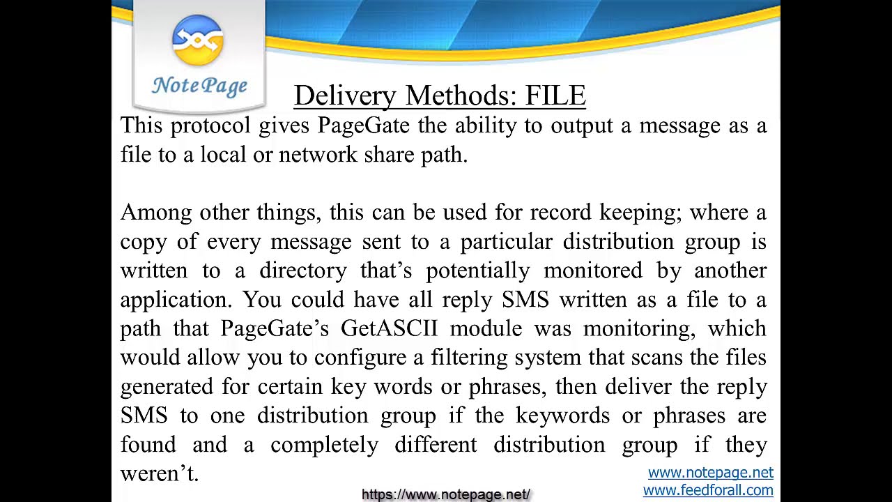 How PageGate Sends SMS and Text Messages