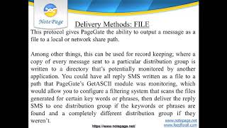 How Pagegate Sends Sms And Text Messages