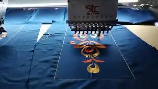 LJ-STC 9 needles 12 heads embroidery machine