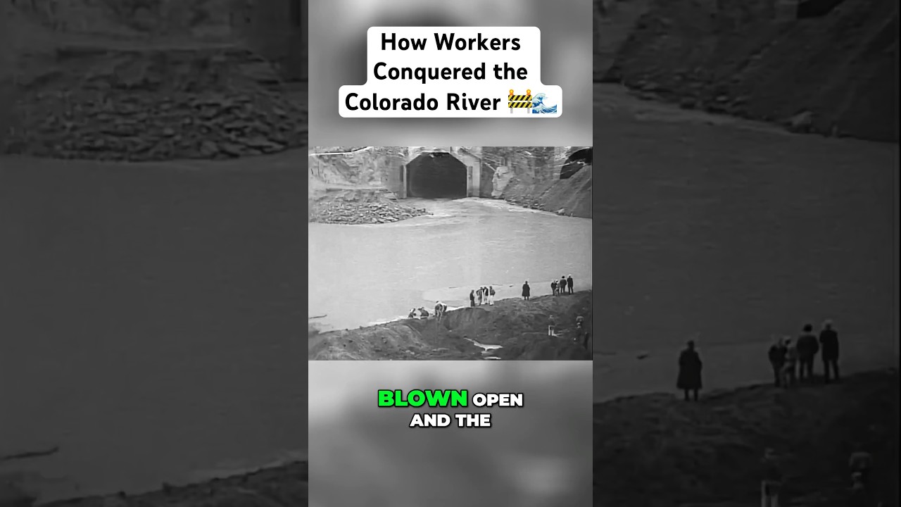 Epic Transformation 🌊: How Workers Conquered the Colorado River! 🚧 