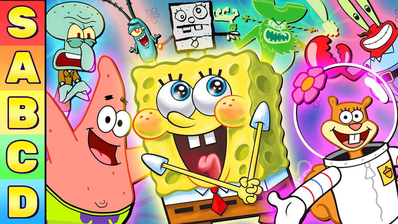 Every SpongeBob SquarePants Character Ranked (TIER LIST!) 🧽
