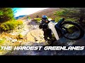 Doing the hardest greenlanes in the uk on classic mopeds  honda c90 yamaha t80