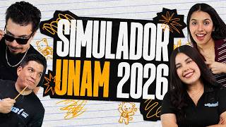 Simulador UNAM 2026: 40 Reactivos de las 4 áreas para tu Preparación