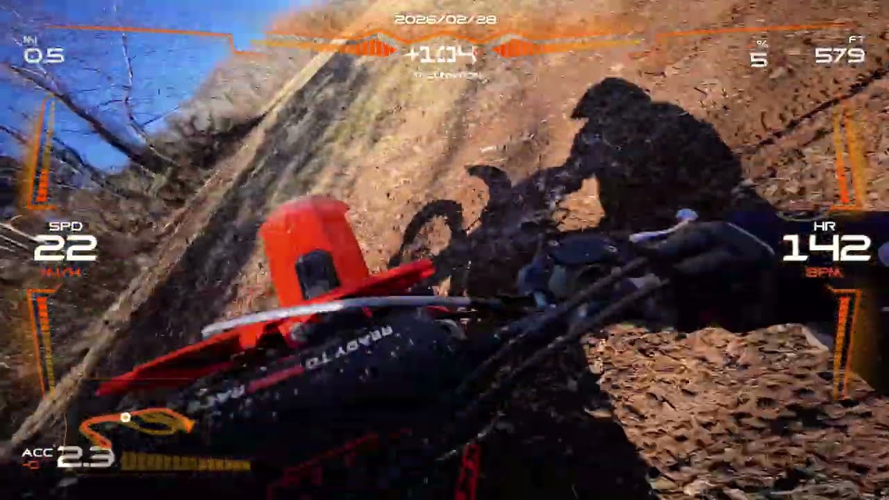 Turn Track Laps in FEBRUARY in Appalachia?! (@insta360 AP2 w/ Metrics)