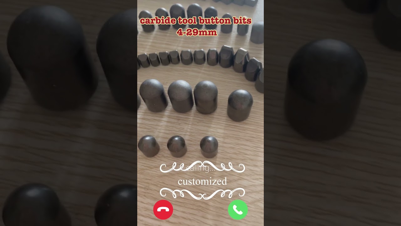 carbide button bit YG8 YG15  Customized available as you required