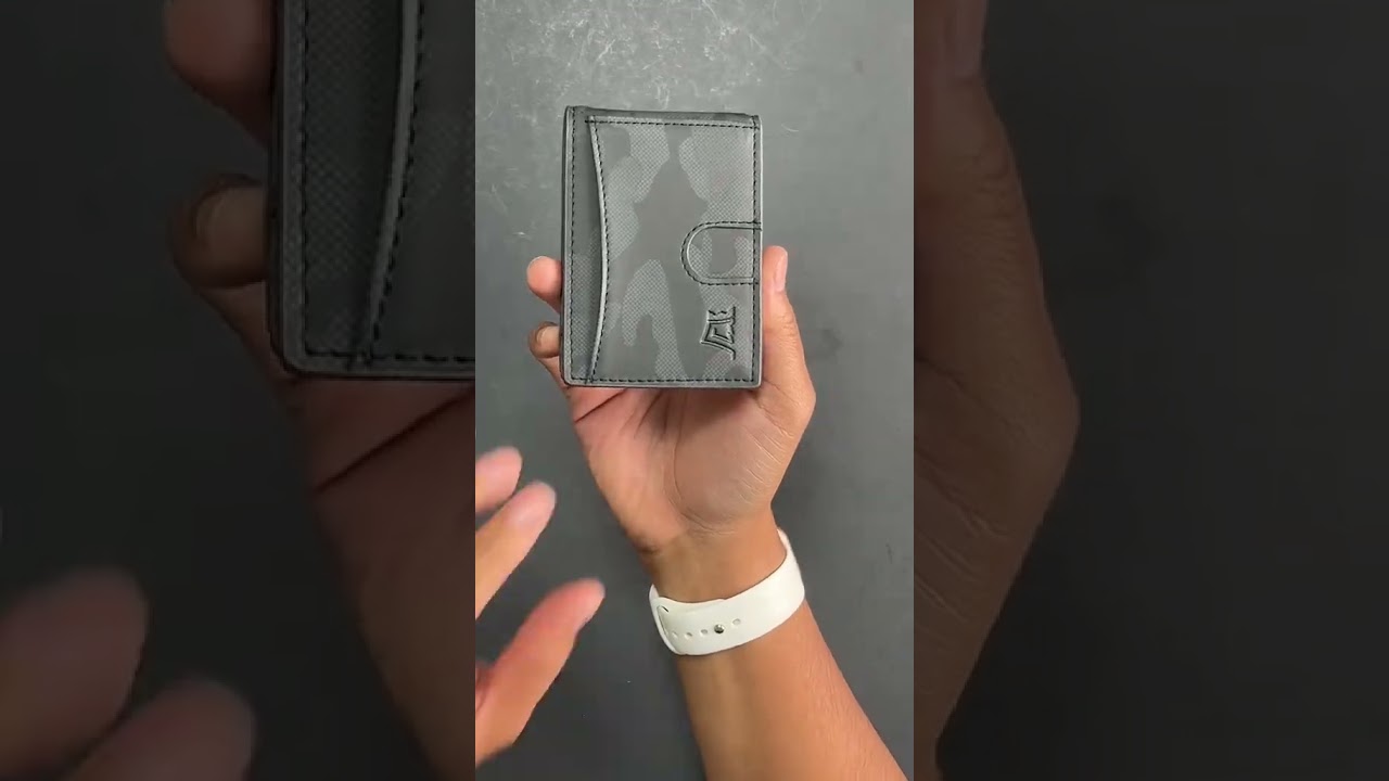 ALMOST GONE CAMO WALLET