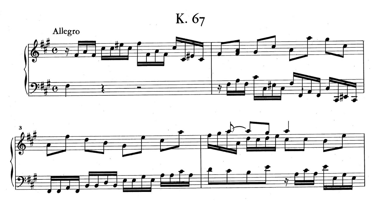 クラシック SCARLATTI THE KEYBOARD SONATAS Scarlatti: Keyboard Sonata in F# minor, K.67 - YouTube
