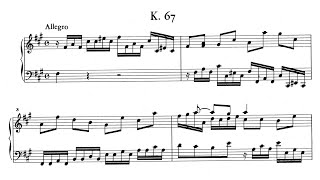 Scarlatti: Keyboard Sonata in F# minor, K.67