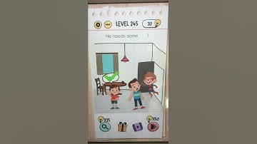 Brain Test Level 245 He needs some help