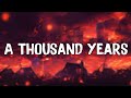 A Thousand Years - Christina Perri (Lyrics) || Adele, Keane (Mix Lyrics)