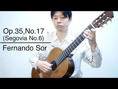 夢/ソル(Op.35,No.17,Segovia no.6/Fernando Sor)