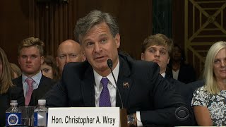 Christopher Wray, Trump's pick to lead FBI, grilled on Comey, law and loyalty