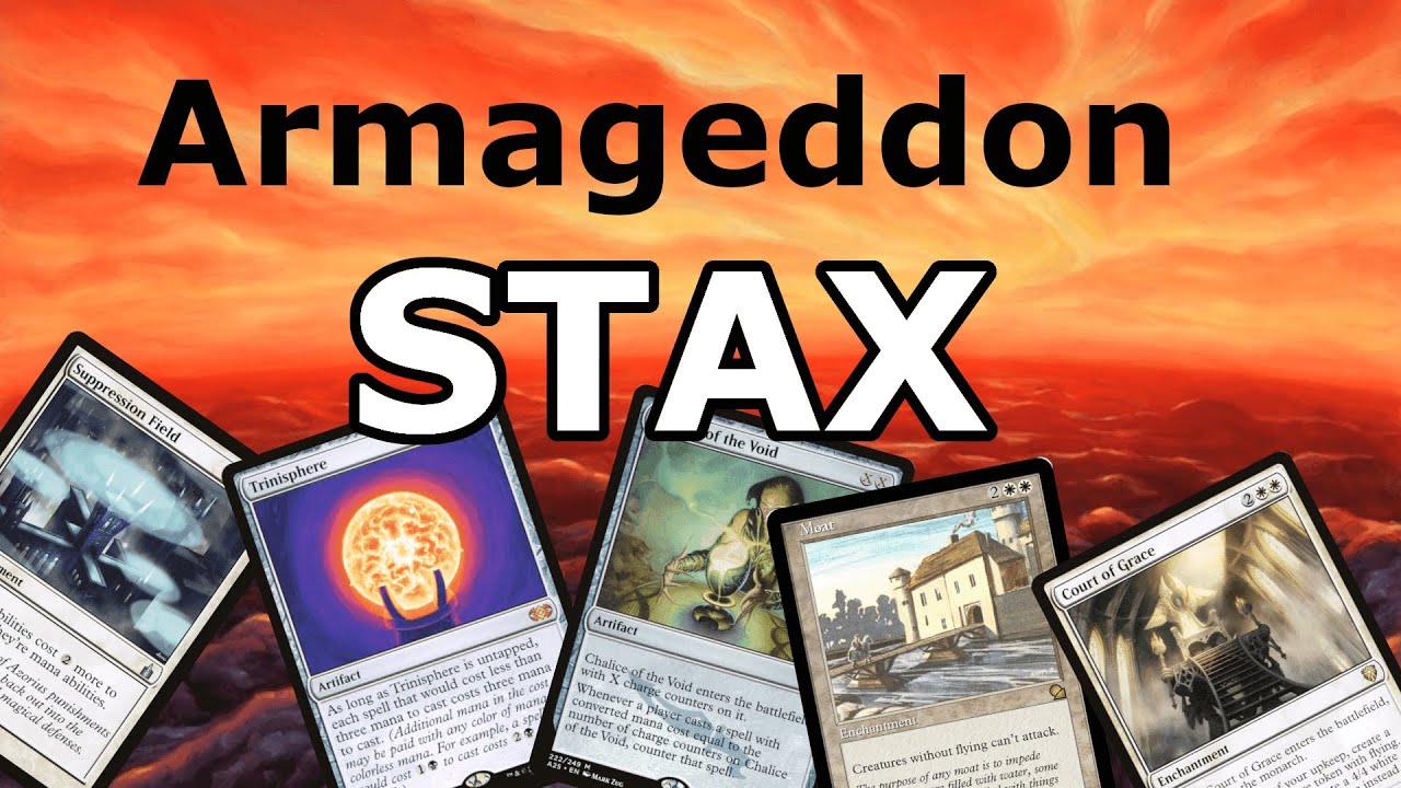 Moats? Why, Yes, I Play FOUR! Destroy EVERY Land with Armageddon Stax!  Prison is BACK! MTG Magic 