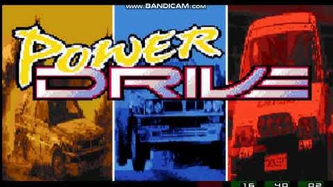 Power Drive Amiga UAE4All Autoboot Dreamcast