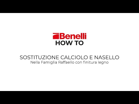 How to: cambio di calciolo e nasello su Benelli Raffaello finitura legno