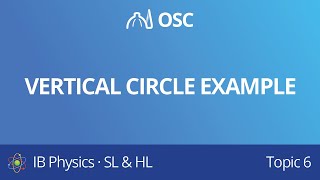 Vertical circle example [IB Physics SL/HL]