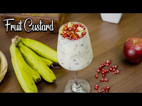 एकदम स्वादिष्ट और हेअल्थी फ्रूट कस्टर्ड घर पर बनाने का आसान तरीका | Fruit custard |