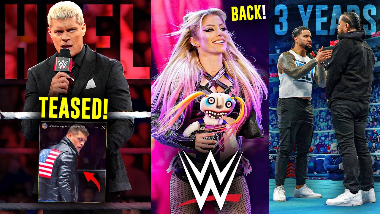 OMG 😱! Cody Rhodes TEASED HEEL TURN 🤯? Alexa Bliss RETURN SOON ...