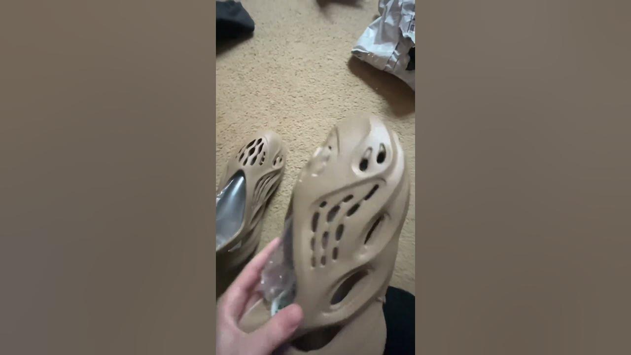 Pandabuy foam runners use my code 168484868 - YouTube