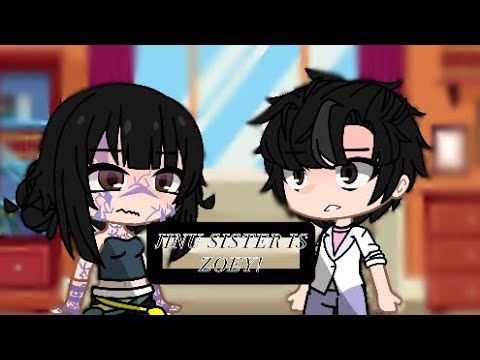 Jinu sister is Zoey?! #gacha #gachaclub - YouTube