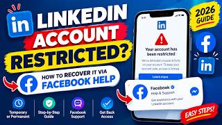 LinkedIn Account Restricted How to Recover It (Temporary or Permanent) via Facebook Help — 2026