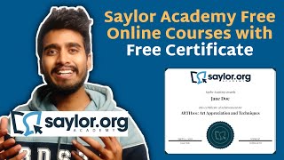 Saylor Academy Free Online Courses with Free Certificate | Free Online Courses for All Fields
