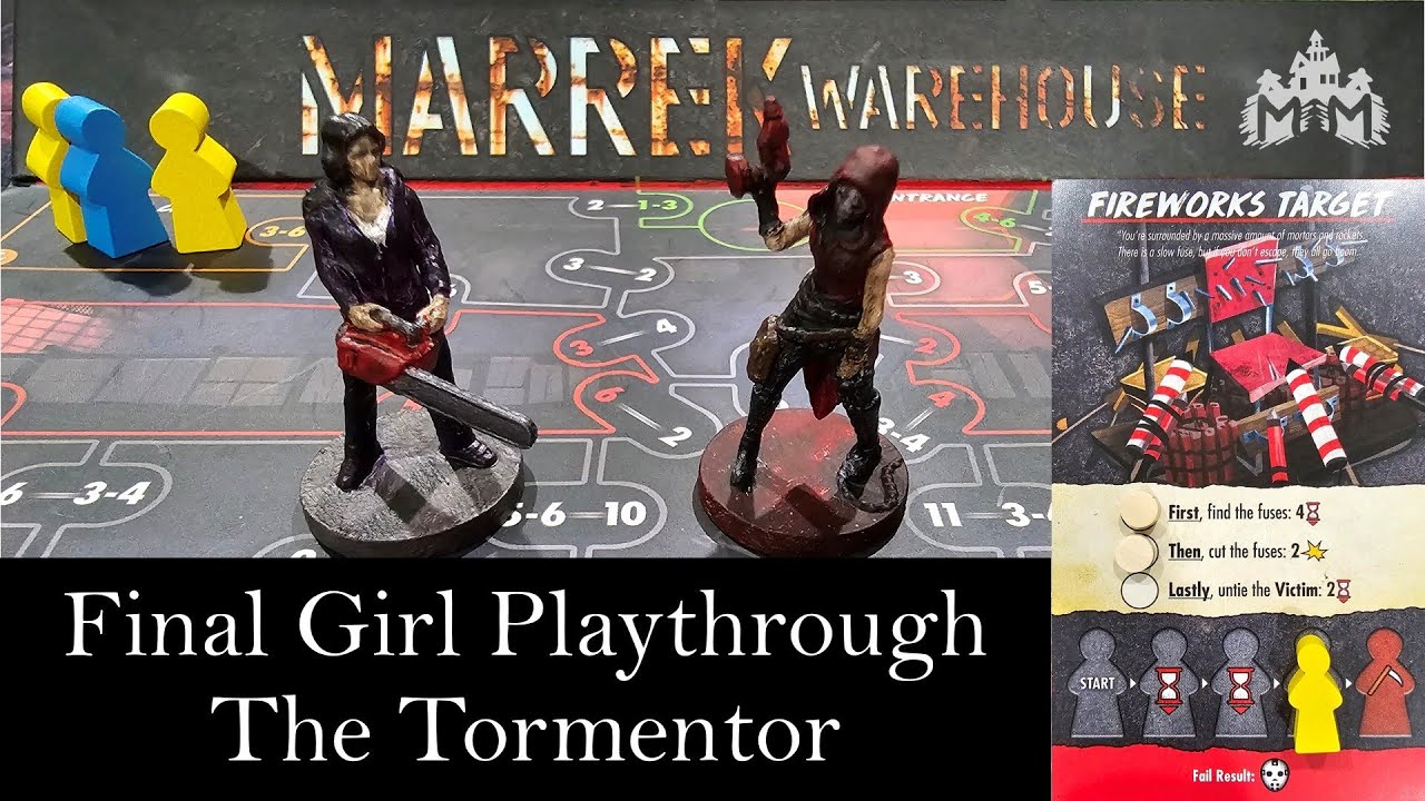 Playthrough of The Tormentor at Marrek Warehouse | Final Girl