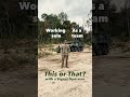 This or that with Cpl Tyler Brush