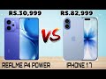 REALME P4 POWER VS IPHONE 17 !! #shorts #viral #trending #youtubeshorts #shortvideo #funny #love #yt