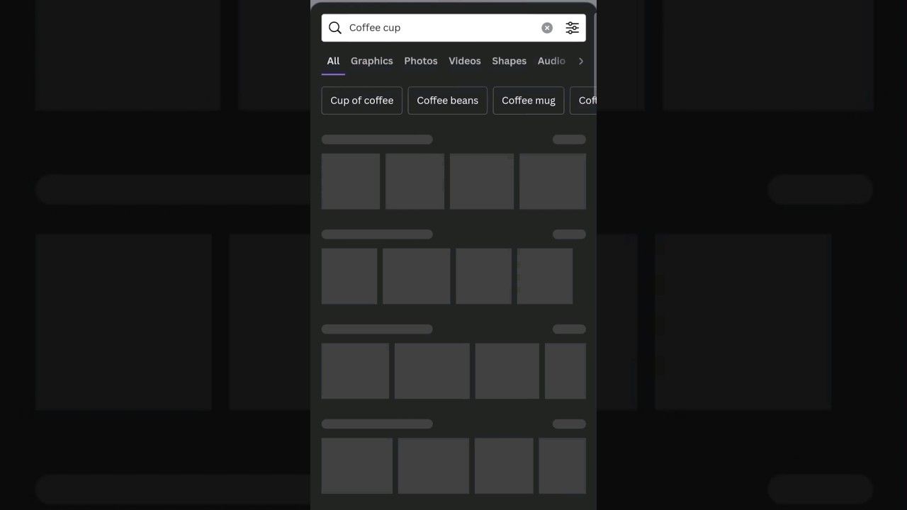How do you make an amazing coffee flyer by using canva? 