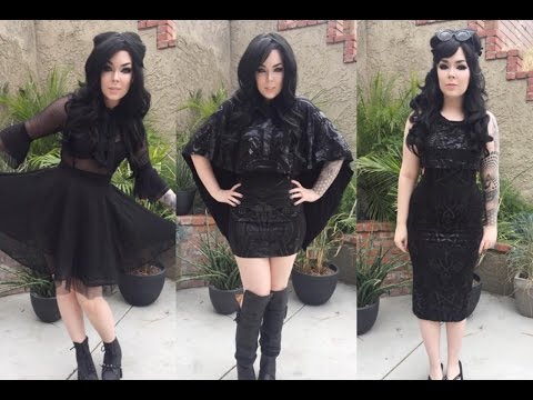 ►ALL BLACK EVERYTHANG!!! 3 Outfits 1 Video! Featuring Killstar!!