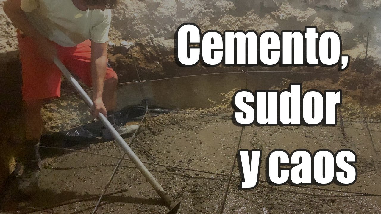 Cemento, sudor y caos | Construyendo la losa de la cueva