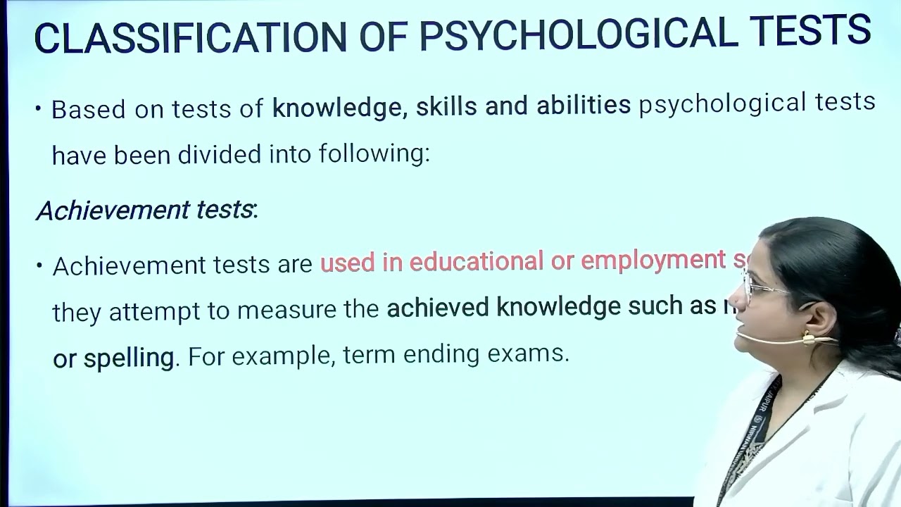 Understanding the mind begins with proper assessment | Mrs. Naseem Bano