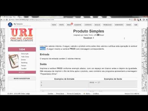 Resolução de Problema: Produto Simples [URI - 1004]