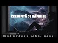 Credinta si gandirea  mesaj de andrei popescu