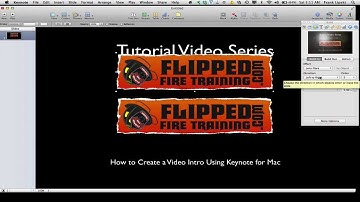 Make Your Own Video Intros with Keynote or Powerpoint