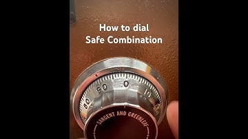 Safe dial full length video on our channel  #locksmith #combination #safe