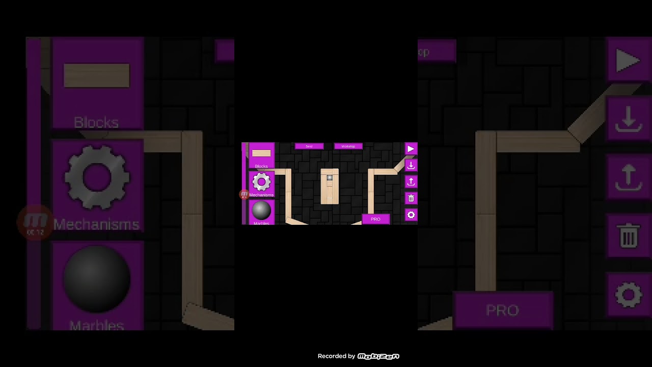 Sandbox 2D marble run glitch? 