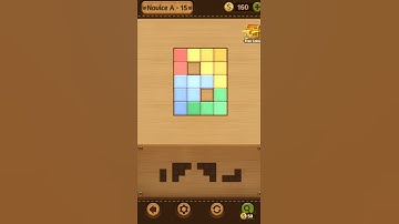 Block Puzzle Games Novice A Level  15