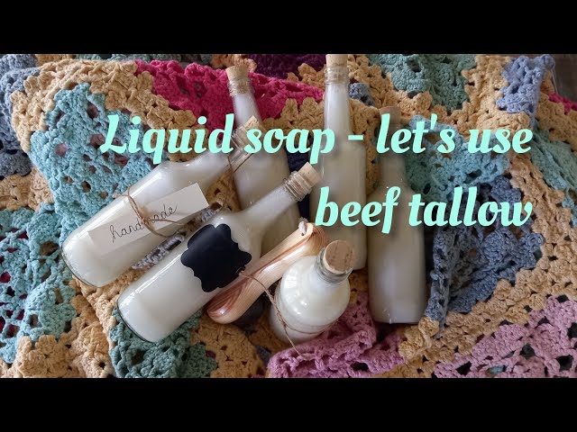 Tallow & Honey Liquid Soap