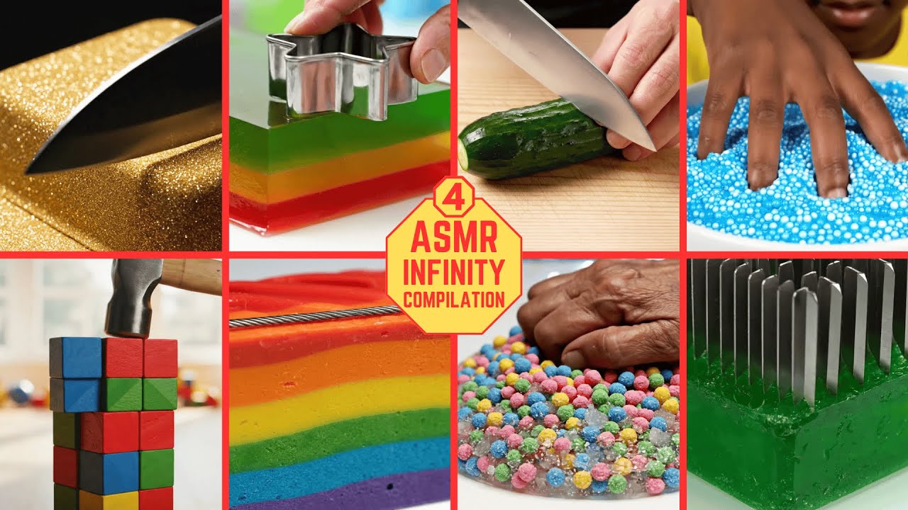 Random ASMR Compilation #4 – Infinite Relaxation & Satisfying Sounds | ASMR Infinity