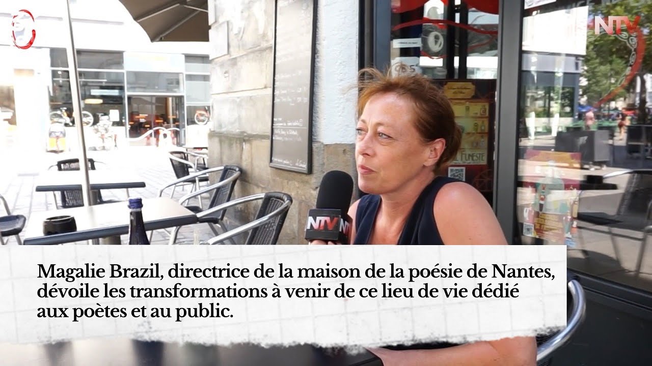 La transformation de la maison de la poésie de Nantes, lieu de vie