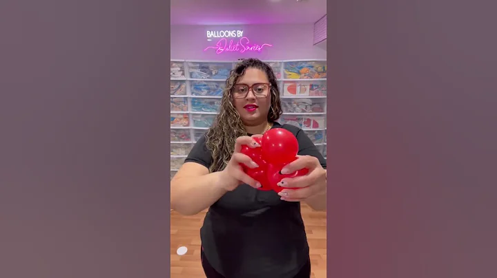 How to make a balloon bouquet for parties - DIY