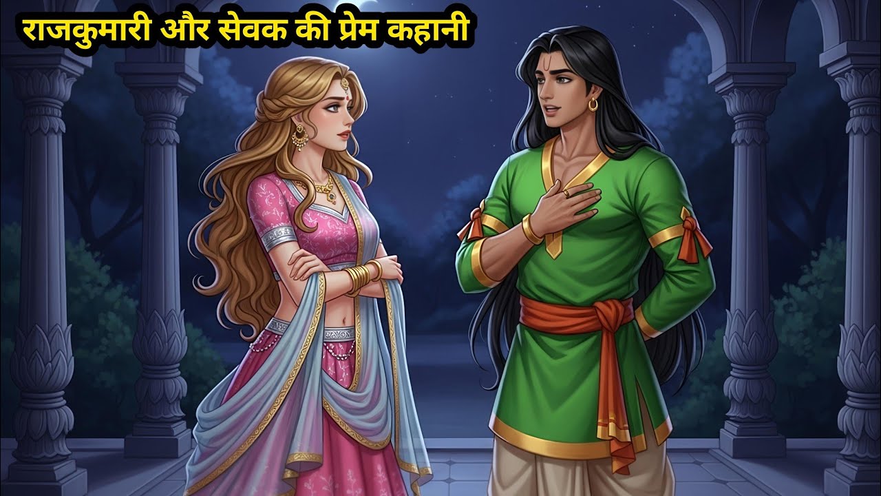 सुनहरी बालों वाली राजकुमारी और सेवक की कहानी |#HindiStories #moralstory 
