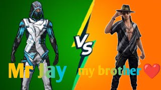 1 vs 1 coustom room with my brother|1vs1 coustom free fire